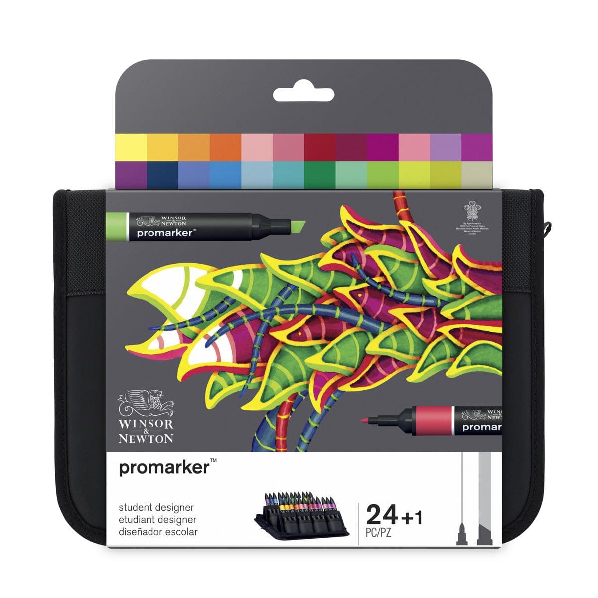Marcador Promarker Designer 24 Cores Winsor & Newton